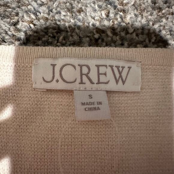 J.CREW Women's Giselle Sweater-Blazer Size S In Bleached Sand - Picture 10 of 14
